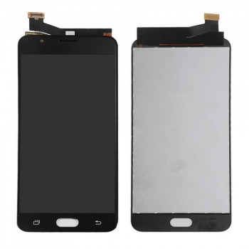 Samsung Galaxy J7 Prime Amoled Original SM-G610F, SM-G610Y, SM-G610M, SM-J727T1, SM-G610S, SM-G611S, SM-G611L LCD Display with Touch Screen Digitizer Glass Combo - Black